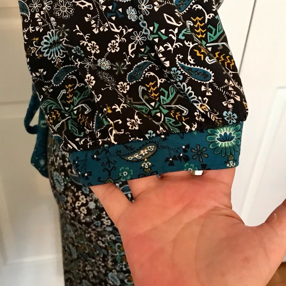Gently Worn Loft Midi Dress with Back Tie Size M - Picture 10 of 10